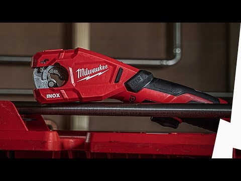Milwaukee M12PCSS - 0 Raptor 12v 80mm Stainless (Inox) Pipe Cutter Bare Unit - M12PCSS-0 - Milwaukee Tools UK - Trade Counter Direct