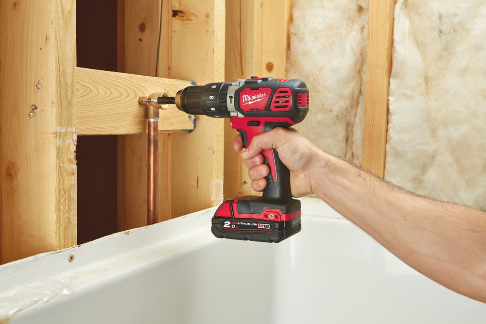 Milwaukee M18 BPD - 0 Percussion Combi Drill - Bare Unit - M18BPD-0 - Milwaukee Tools UK - Trade Counter Direct