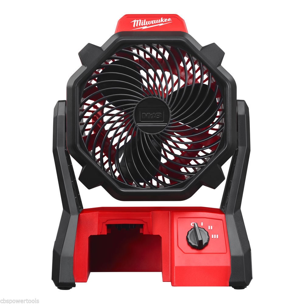 Milwaukee M18AF-0 18V Air Fan 120° Adjustable Head