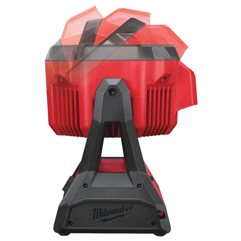 Milwaukee M18AF - 0 18V Air Fan 120° Adjustable Head - M18AF-0 - Milwaukee Tools UK - Trade Counter Direct