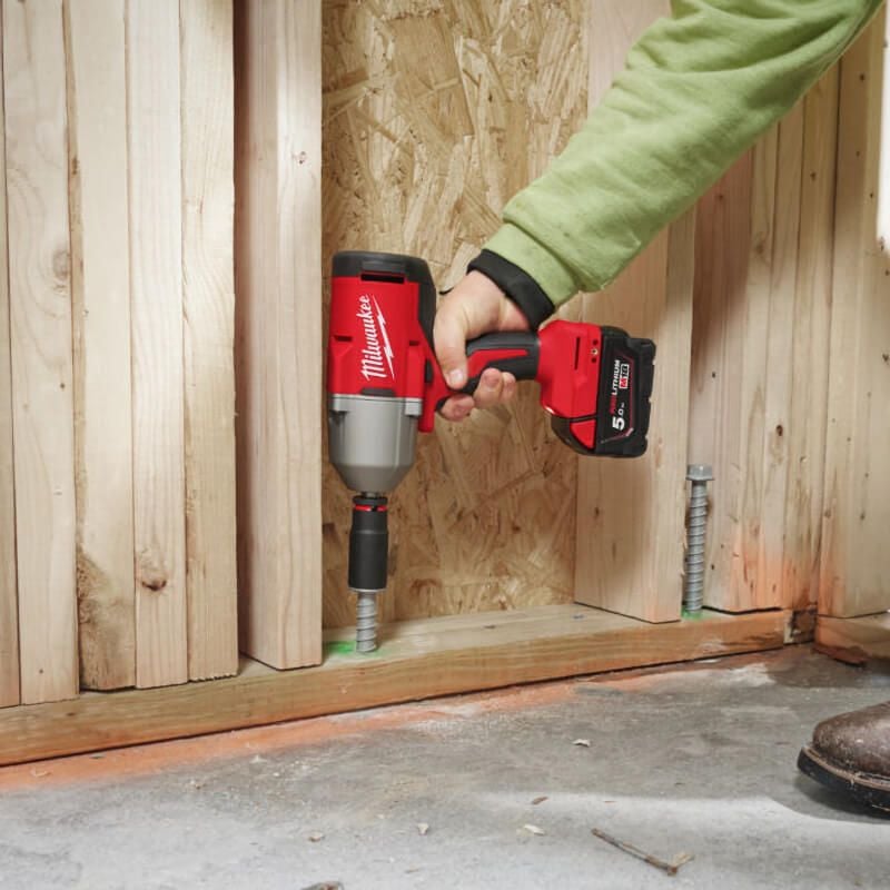 Milwaukee M18BLHIWF12 - 0 Brushless 1/2" High Torque Impact Wrench - Bare Unit - M18BLHIWF12-0 - Milwaukee Tools UK - Trade Counter Direct