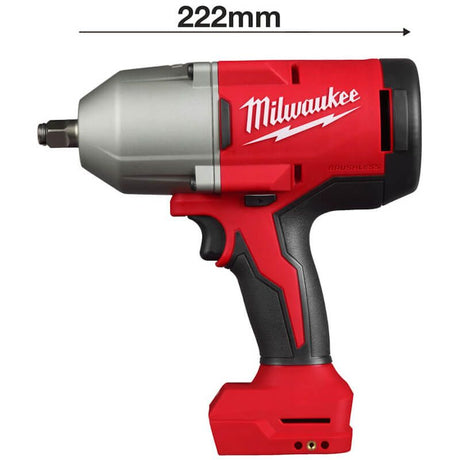 Milwaukee M18BLHIWF12 - 502X Brushless 1/2" High Torque Impact Wrench with 2 x 5.0Ah Batteries, Charger & Case - M18BLHIWF12-502X - Milwaukee Tools UK - Trade Counter Direct