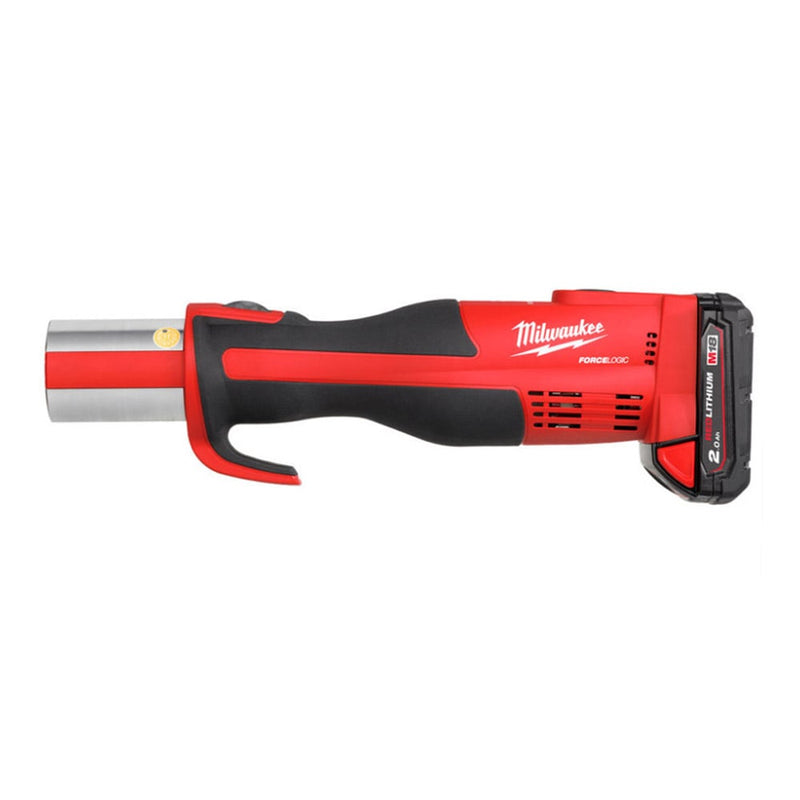Milwaukee M18BLHPT - 202C FORCE LOGIC Brushless Press Tool Kit with U - Profile Jaws, Charger & 2x 2.0AH Battery - M18BLHPT-202C-USET - Milwaukee Tools UK - Trade Counter Direct