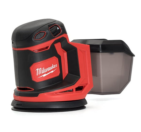 Milwaukee M18BOS125 - 0 18V Random Orbit Sander - Bare unit - M18BOS125 - 0 - M18BOS125-0 - Milwaukee Tools UK - Trade Counter Direct