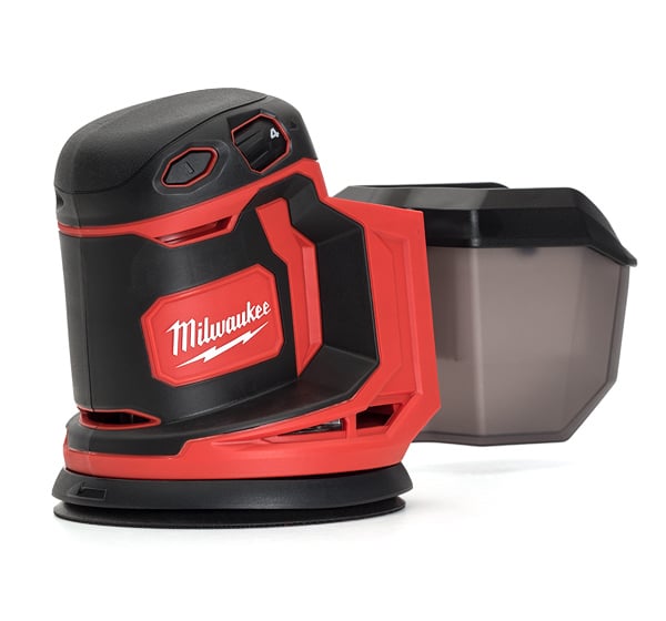 Milwaukee M18BOS125 - 0 18V Random Orbit Sander - Bare unit - M18BOS125 - 0 - M18BOS125-0 - Milwaukee Tools UK - Trade Counter Direct