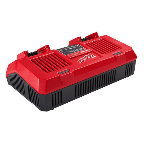 Milwaukee M18DFC 18V Dual Bay Simultaneous Rapid Charger - M18DFC - Milwaukee Tools UK - Trade Counter Direct