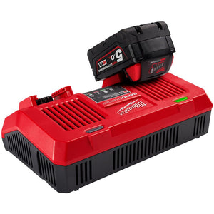 Milwaukee M18DFC 18V Dual Bay Simultaneous Rapid Charger - M18DFC - Milwaukee Tools UK - Trade Counter Direct
