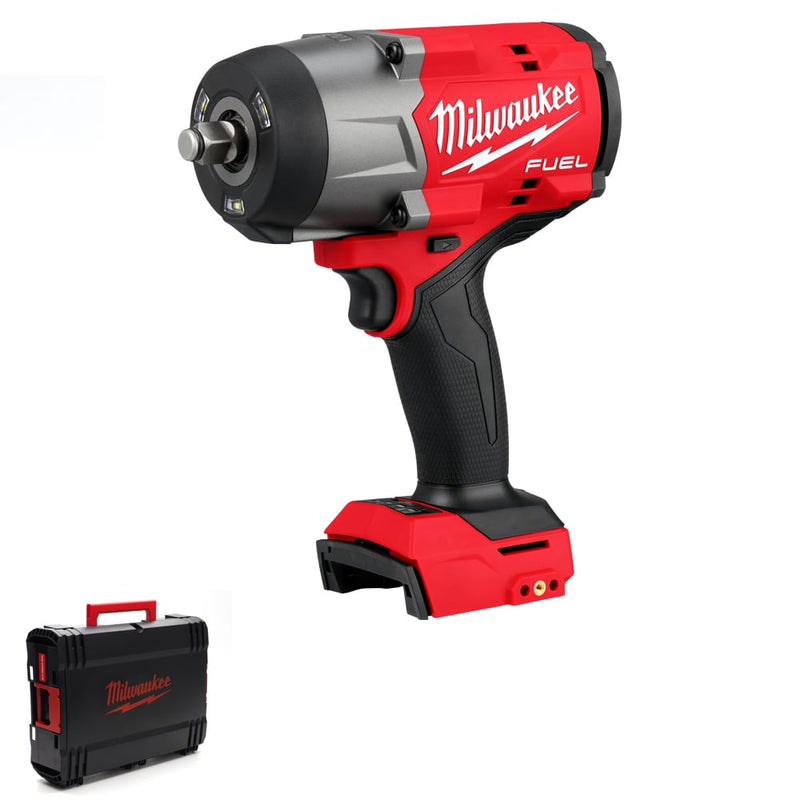 Milwaukee M18FHIW2F12 - 0X Fuel High Torque Impact Wrench 1/2" - Bare Unit - With Case - M18FHIW2F12-0X - Milwaukee Tools UK - Trade Counter Direct