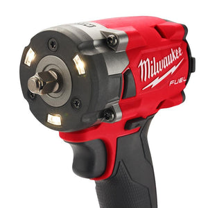 Milwaukee M18FIW2F38 - 0 Fuel 3/8" Compact Impact Wrench with Friction Ring - Bare Unit - M18FIW2F38-0 - Milwaukee Tools UK - Trade Counter Direct