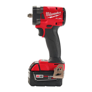 Milwaukee M18FIW2F38 - 502X Fuel 3/8" Compact Impact Wrench with Friction Ring 5.0Ah Kit - M18FIW2F38-502X - Milwaukee Tools UK - Trade Counter Direct