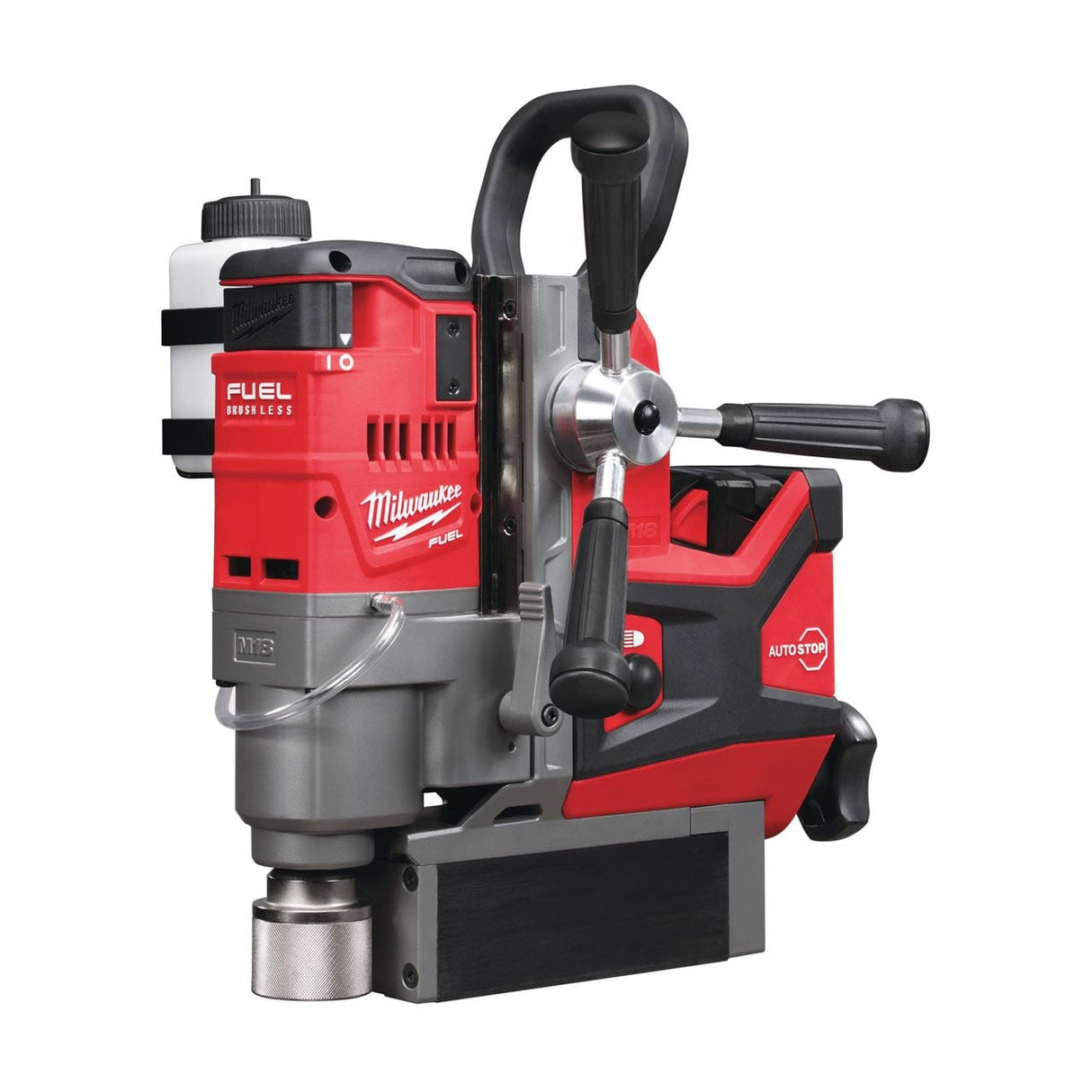 Milwaukee M18FMDP - 502C 18V Brushless Magnetic Drill with Permanent Magnet and 2 x 5.0Ah Batteries - M18FMDP-502C - Milwaukee Tools UK - Trade Counter Direct