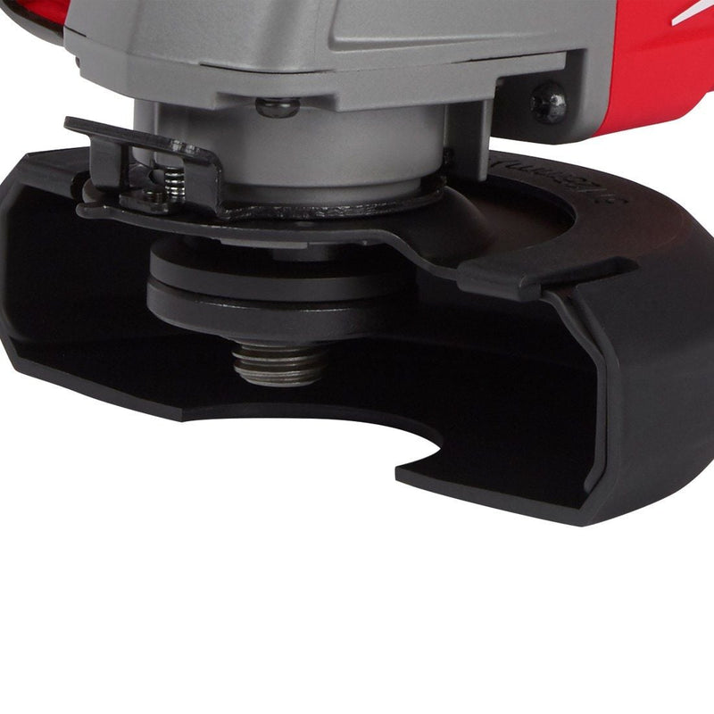 Milwaukee M18FSAG115X - 0 Fuel Angle Grinder with Protective Guard - Bare Unit - M18FSAG115X-0 - Milwaukee Tools UK - Trade Counter Direct