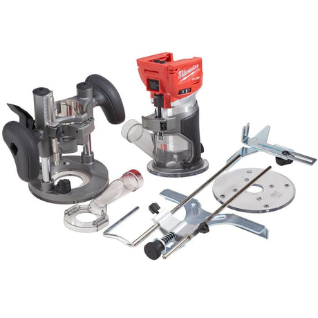 Milwaukee M18FTR - 0X 18v M18 FUEL Brushless Trim Router - Bare Unit - M18FTR-0X - Milwaukee Tools UK - Trade Counter Direct