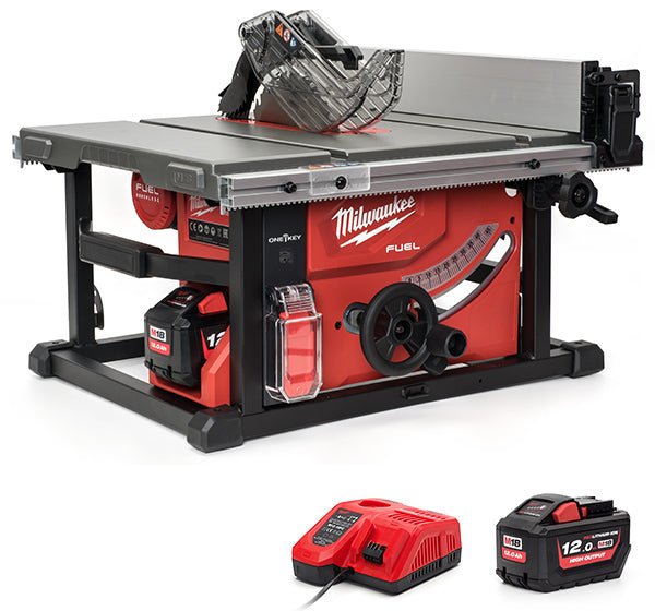 Milwaukee M18FTS210 - 121B One Key 209.5mm Table Saw With 12.0Ah Battery - M18FTS210 - 121B - M18FTS210-121B - Milwaukee Tools UK - Trade Counter Direct