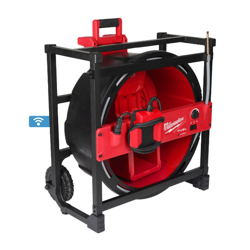 Milwaukee M18HSFSM - 122 High - Speed Flexible Shaft Machine for Professional Plumbing Solutions - M18HSFSM-122 - Milwaukee Tools UK - Trade Counter Direct