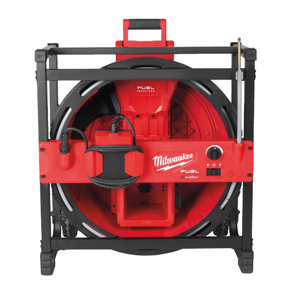 Milwaukee M18HSFSM - 122 High - Speed Flexible Shaft Machine for Professional Plumbing Solutions - M18HSFSM-122 - Milwaukee Tools UK - Trade Counter Direct