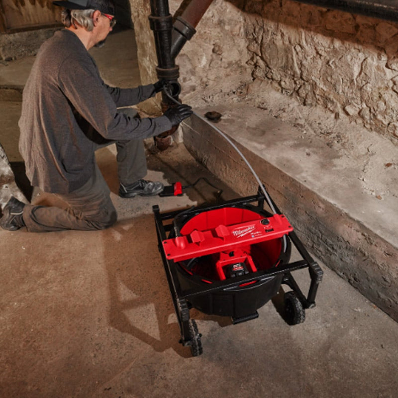 Milwaukee M18HSFSM - 122 High - Speed Flexible Shaft Machine for Professional Plumbing Solutions - M18HSFSM-122 - Milwaukee Tools UK - Trade Counter Direct