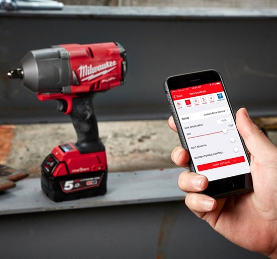 Milwaukee M18ONEFHIWF12 - 0 FUEL One Key 1/2" Impact Wrench Bare Unit - One Key Impact Wrench - M18ONEFHIWF12-00 - Milwaukee Tools UK - Trade Counter Direct