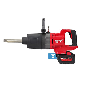 Milwaukee M18ONEFHIWF1D - 121C 12Ah 1inch One - Key High Torque Impact Wrench Kit - M18ONEFHIWF1D-121C - Milwaukee Tools UK - Trade Counter Direct