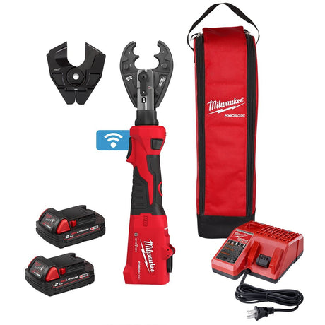 Milwaukee M18ONEHUCT - 202B M18 Force Logic ONE - KEY Hydraulic Utility Crimper - M18ONEHUCT-202B - Milwaukee Tools UK - Trade Counter Direct
