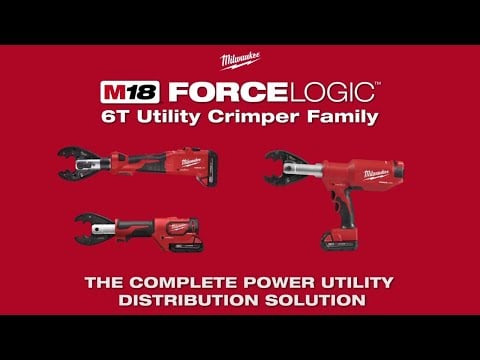 Milwaukee M18ONEHUCT - 202B M18 Force Logic ONE - KEY Hydraulic Utility Crimper - M18ONEHUCT-202B - Milwaukee Tools UK - Trade Counter Direct