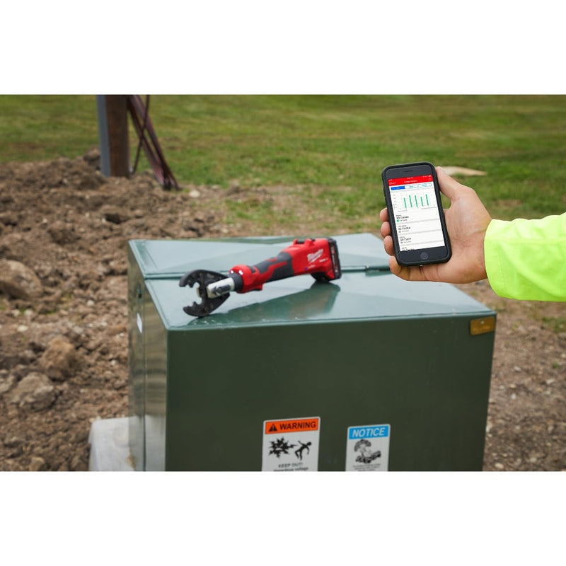 Milwaukee M18ONEHUCT - 202B M18 Force Logic ONE - KEY Hydraulic Utility Crimper - M18ONEHUCT-202B - Milwaukee Tools UK - Trade Counter Direct