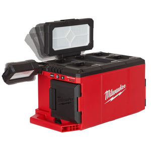 Milwaukee M18POALC - 0 Packout Light and Charger - Bare Unit - M18POALC-0 - Milwaukee Tools UK - Trade Counter Direct