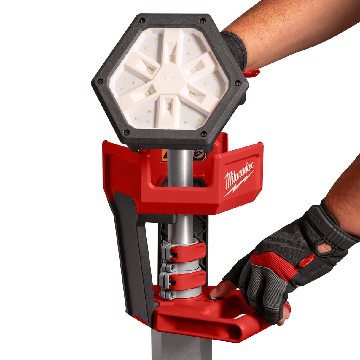Milwaukee M18SAL2 - 0 18V LED Stand Light - Bare Unit - M18SAL2-0 - Milwaukee Tools UK - Trade Counter Direct