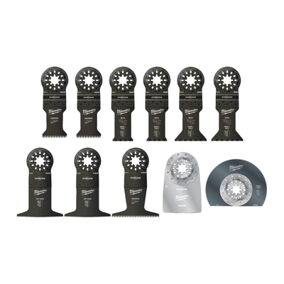 Milwaukee Multi - Tool Accessories - Starlock Multi - Tool Sets - 48906090 - Milwaukee Tools UK - Trade Counter Direct