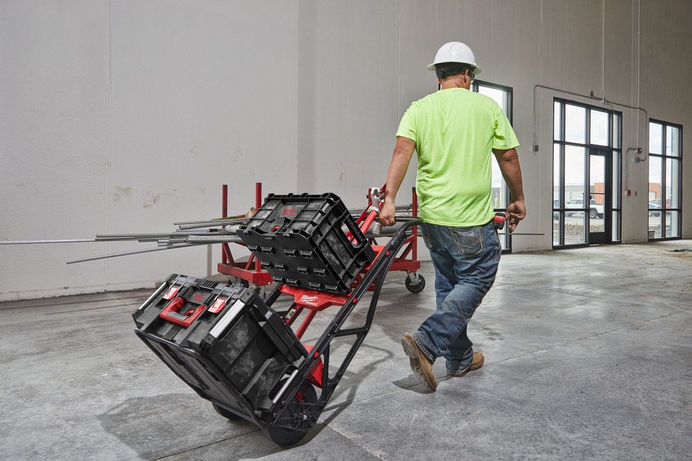 Milwaukee PACKOUT 2 Wheeled Cart, Trolley - 4932472131 - 4932472131 - Milwaukee Tools UK - Trade Counter Direct
