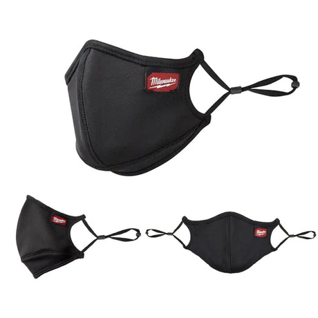 Milwaukee Performance Face Mask - Pack of 3 - 4932478865 - Milwaukee Tools UK - Trade Counter Direct