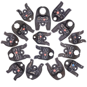 Milwaukee Press Jaws for M12 & M18 Pressing Tongs (Profiles: M, V, U, TH & G) - (Sizes: 12mm - 35mm) - MIL-JAWS-M12-M-12 - Milwaukee Tools UK - Trade Counter Direct