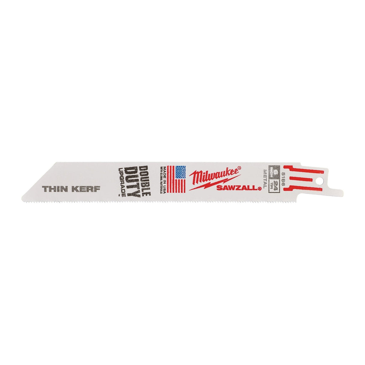 Milwaukee Sabre Saw Blades SZ BL - 150mm X 8 - 300mm X 18 - 48005186 - Milwaukee Tools UK - Trade Counter Direct