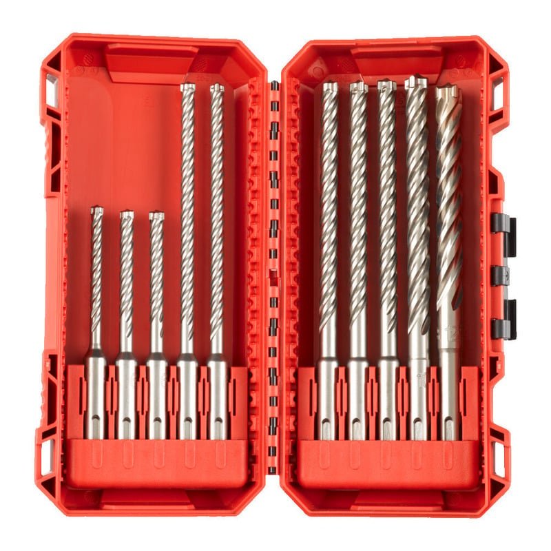 Milwaukee SDS+ MX4 Drill Bit Set 3 10pc - 4932492115 - 4932492115 - Milwaukee Tools UK - Trade Counter Direct