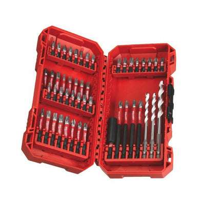 Milwaukee Shockwave Impact duty Bit Set - 48pc - 4932492005 - 4932492005 - Milwaukee Tools UK - Trade Counter Direct