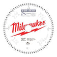 Milwaukee Table Saw Circular Saw Blades 4932471314 - CSB MS Alu 216 x 30 x 2.4 x 80TF neg - 4932471319 - 4932471319 - Milwaukee Tools UK - Trade Counter Direct