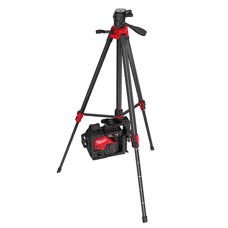 Milwaukee TRP180 1.8M Laser Tripod For Cross Line Lasers - TRP180 - Milwaukee Tools UK - Trade Counter Direct