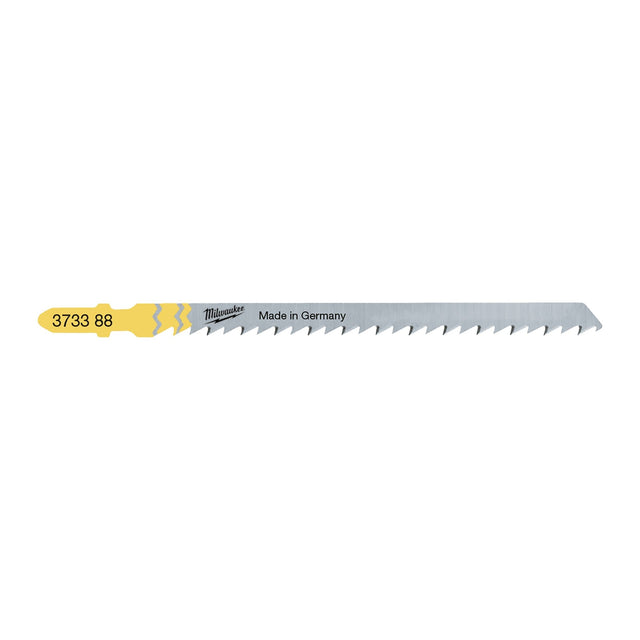 Milwaukee Wood: Jig Saw Blade Precise Straight Cutting Blades For Kitchen Worktops - 4932373388 - Milwaukee Tools UK - Trade Counter Direct