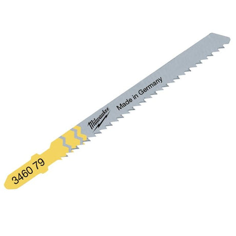 Milwaukee Wood: Jig Saw Blade Special Application Kitchen Worktops And Laminated Chipboards (5 Pk) - 4932346079 - Milwaukee Tools UK - Trade Counter Direct