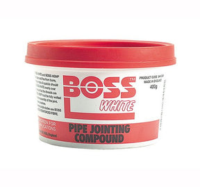 Miscellaneous Boss White 400 Gram Tin - Plumber Sealant - MISBW - Miscellaneous - Trade Counter Direct