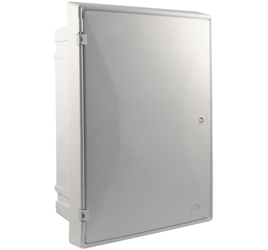 Mitras Electric Meter Box Recessed (595 x 409 x 210mm) - Electric Cabinet - M01023 - Mitras - Trade Counter Direct