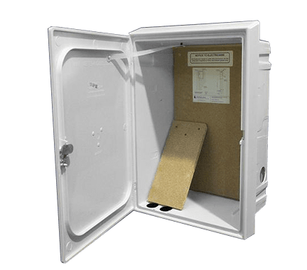 Mitras Fire Retardant Recessed Electricity Meter Box - M02025 - Mitras - Trade Counter Direct