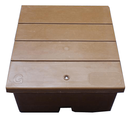 Mitras G60055 Brown Connect Semi - Buried Gas Meter Box - G60055 - Mitras - Trade Counter Direct