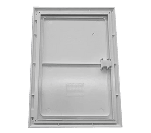 Mitras GRP Recessed Electricity Meter Box Cover – White - IS0016 - Mitras - Trade Counter Direct