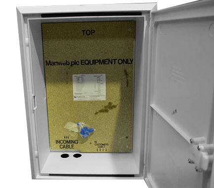Mitras M35047 Medium Manweb Recessed Electricity Meter Box - M35047 - Mitras - Trade Counter Direct