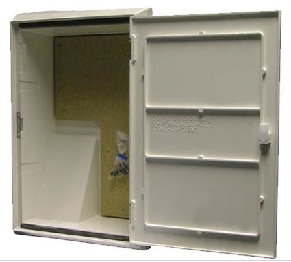 Mitras Shallow Recessed Electricity Meter Box - IS0041 - Mitras - Trade Counter Direct