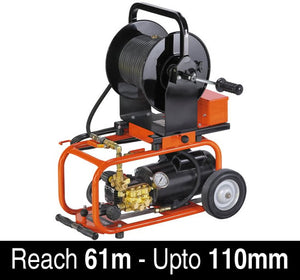 Monument JM-1450 Drain Jetter 61m - Electric Jetting Machine