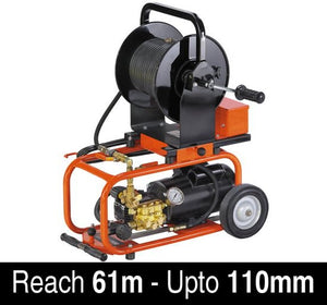 Monument JM - 1450 Drain Jetter 61m - Electric Jetting Machine - JM-1450-A-110V - Monument - Trade Counter Direct