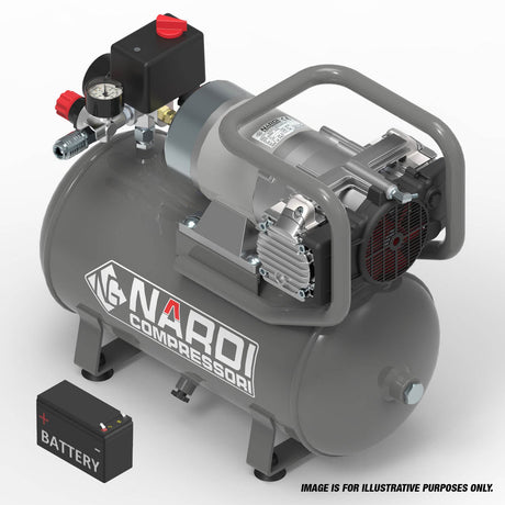 NARDI ESPRIT 3 24v 500w 15ltr Compressor - SIP-ESP1550024 - NARDI - Trade Counter Direct