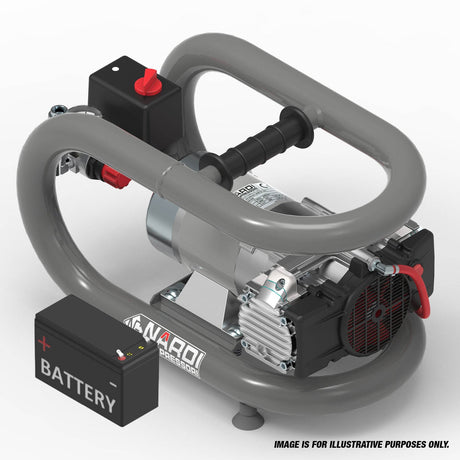 NARDI ESPRIT 3T 12v 600w 3ltr Compressor - SIP-ESP360012 - NARDI - Trade Counter Direct